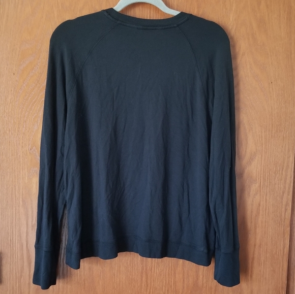 Athleta criss Cross Hem Pullover Sweater Top Size Large-Petite - Picture 3 of 9